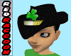 Green Clover Cowboy Hat