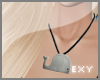 [X] Whale Necklace