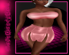Leather Skirt Rose