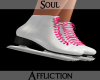 F - Ice Skates - Wh/Pink