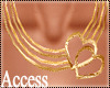 A. Inlove Gold Necklace