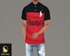 Red & Black Polo
