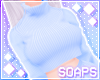 +Crop Sweater Blue
