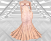 Peach Wedding Dress