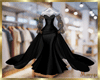 Royal Black Gown