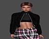 Cozy Black Knitted