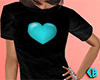 Teal Heart Shirt (F)