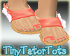 Coral Summer Sandals