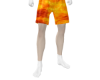 Orange Blaze Shorts