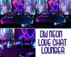 NEON LOVE CHAT LOUNGER