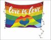Pride Love Is Love Flag