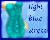 light blue minidress