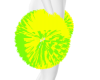 Yellow/Green pom poms