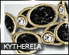 K|Onyx Gold Bracelets