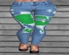 Mesh Jeans RLS green
