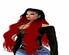 black-n-red long hair