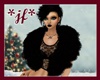 *jf* Black Fur Crop Jckt