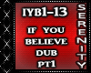 IF YOU BELIEVE 1-13 p.1