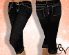 !RN! Black Jeans Capris