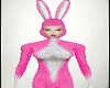 Full Pink Bunny Costume