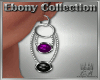 Ebony Purple Jewelry Set