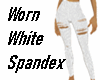 Worn White Spandex