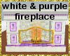 (MR) Purple fireplace