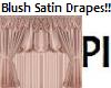 PI - Blush Satin Drapes