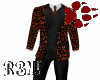 Black & Orange Smile Tux
