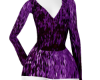 purple sequin dress