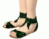NV Green Summer Sandals