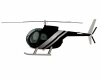 black n silver chopper