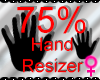 *I* Hand scaler 75%