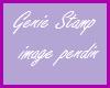 (V) Genie stamp 20