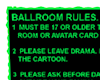 Ballroom Rules