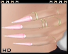 !H Der Nails W Rings