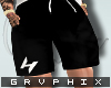 Snaphero Shorts Black