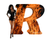 R flames
