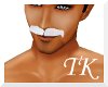 TK White Mustache