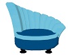 blue deco chair