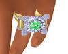 Emerald Diamond Ring M