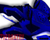 Blue Jordans 6