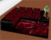 Red rose Elegant sofa