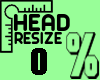Head Resize 0% MF