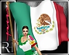 Mexico pose flag