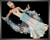 SL Blue Champagne Dress