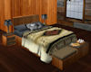 Miguel's Wolf Cabin Bed