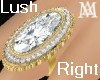 *Diamond&Gold Ring/Right