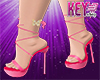 K- Style Heels Pink
