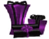 small purple &black gift